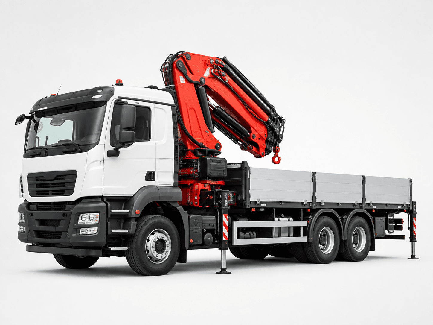 Camion-grue à flèche articulée Foton