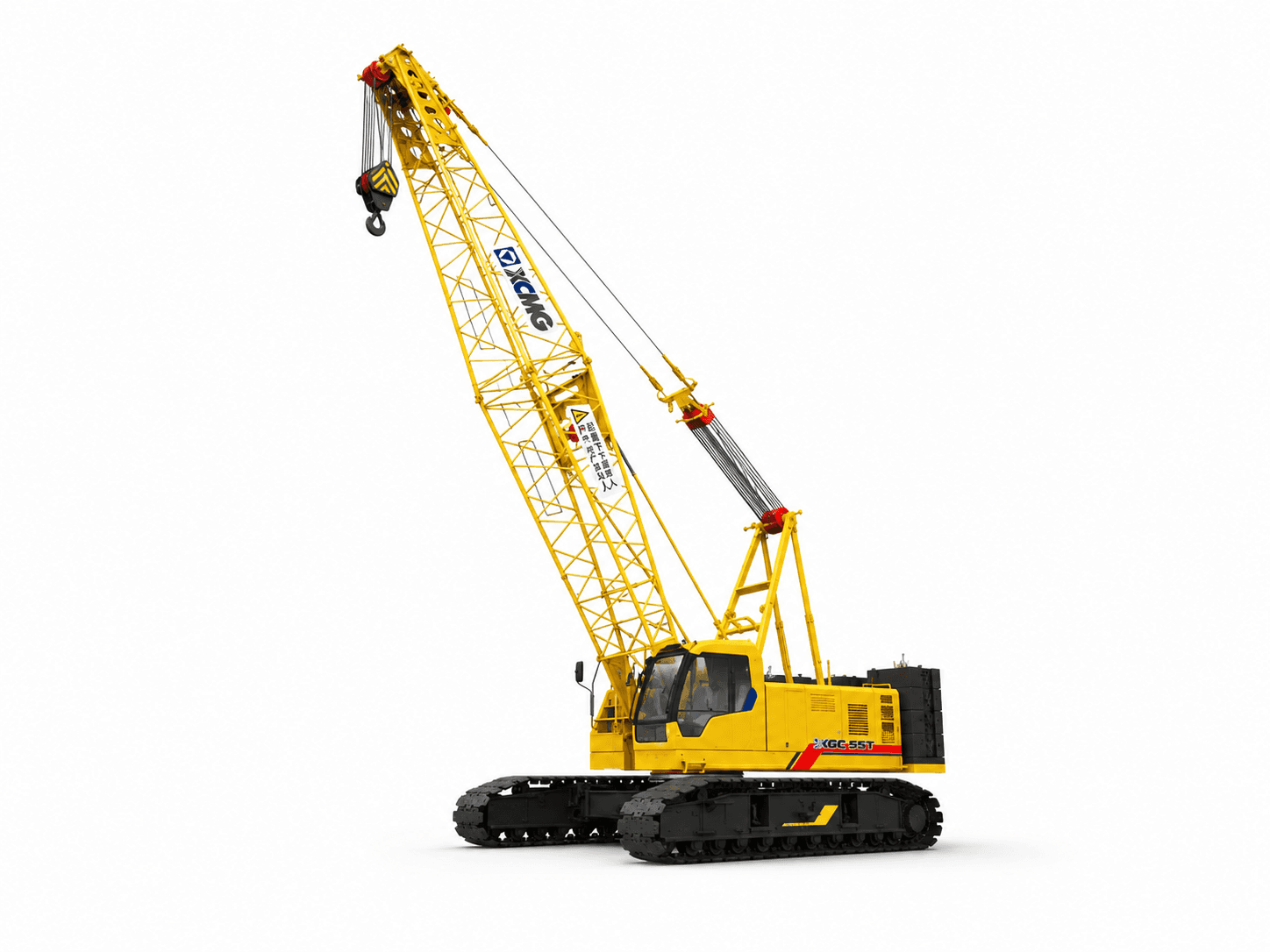 Grue sur chenilles